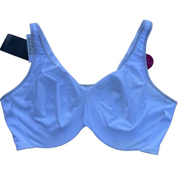 Bali Womens White Underwire Minimizer Bra 42DDD Adjustable Straps Style DF1004 - Picture 13 of 16